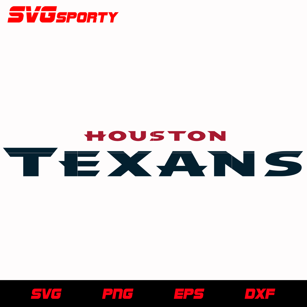 Houston Texans Heart SVG, Texans Football Heart Vector SVG