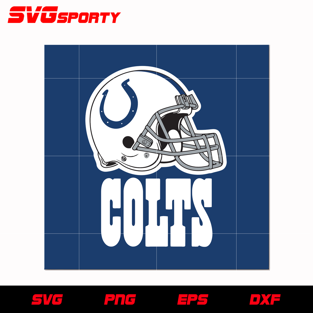 Indianapolis Colts NFL Helmet Logo Photo - 8 x 10 - Dragon Sports