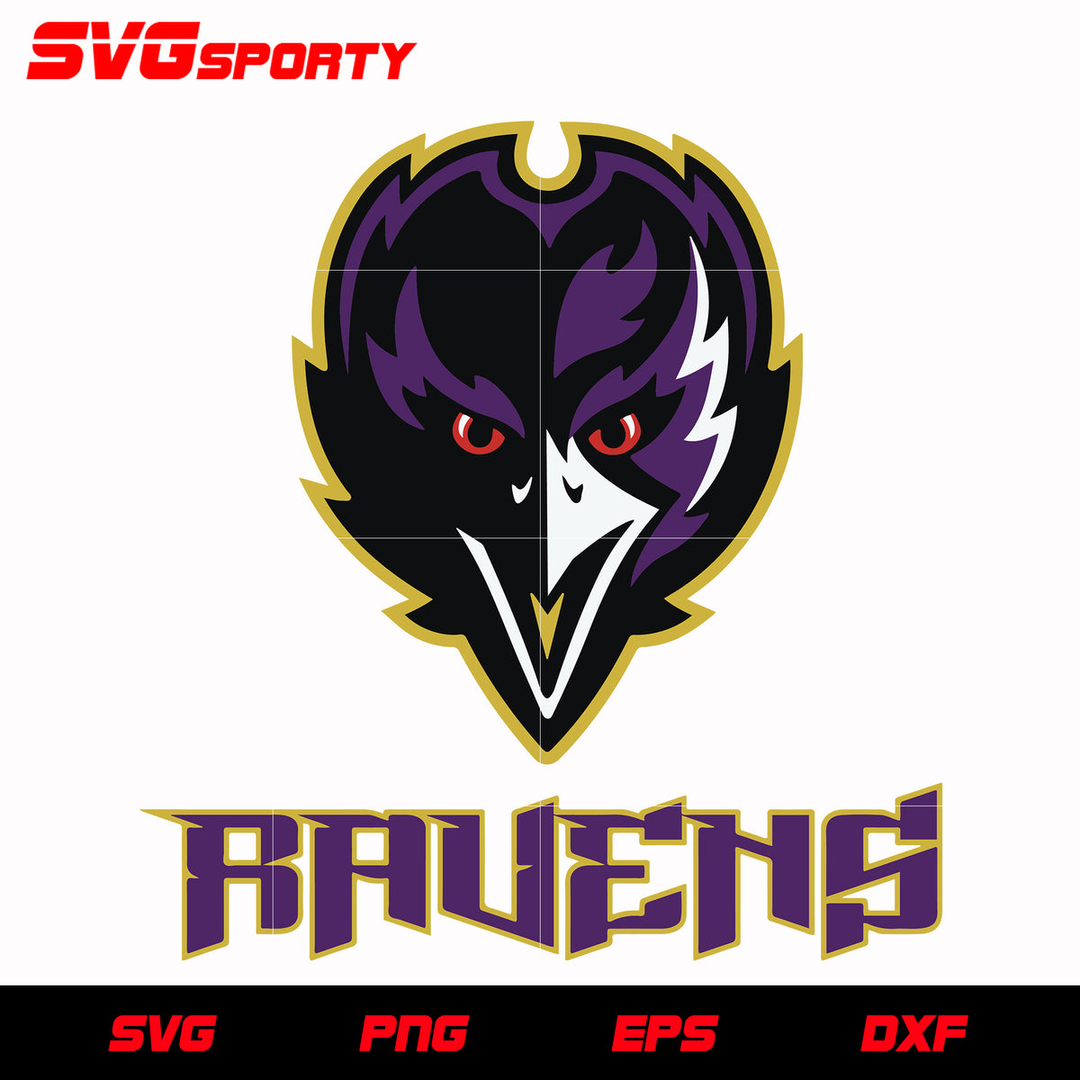 Baltimore Ravens NFL SVG Grinch Football Team Graphic Design File