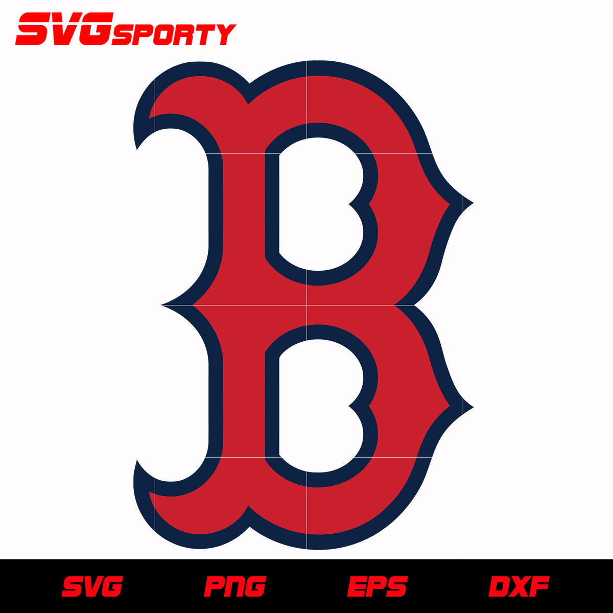 Boston Redsox B Logo svg, mlb svg, eps, dxf, png, digital file for cut – SVG  Sporty