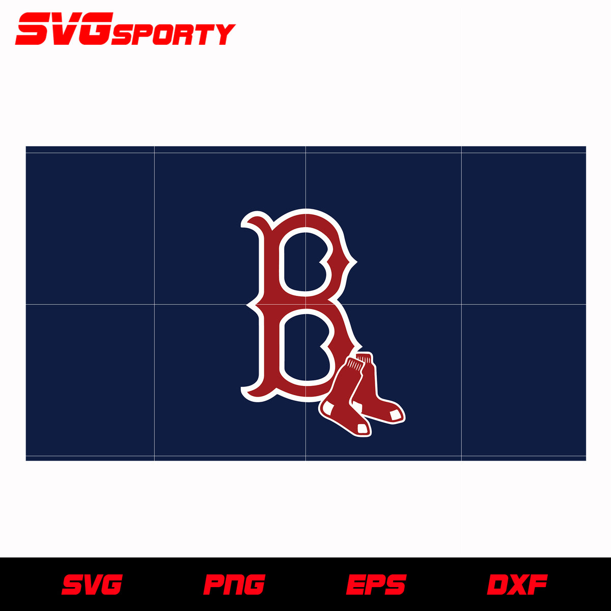 Boston Redsox Flag Logo svg, mlb svg, eps, dxf, png, digital file for – SVG  Sporty