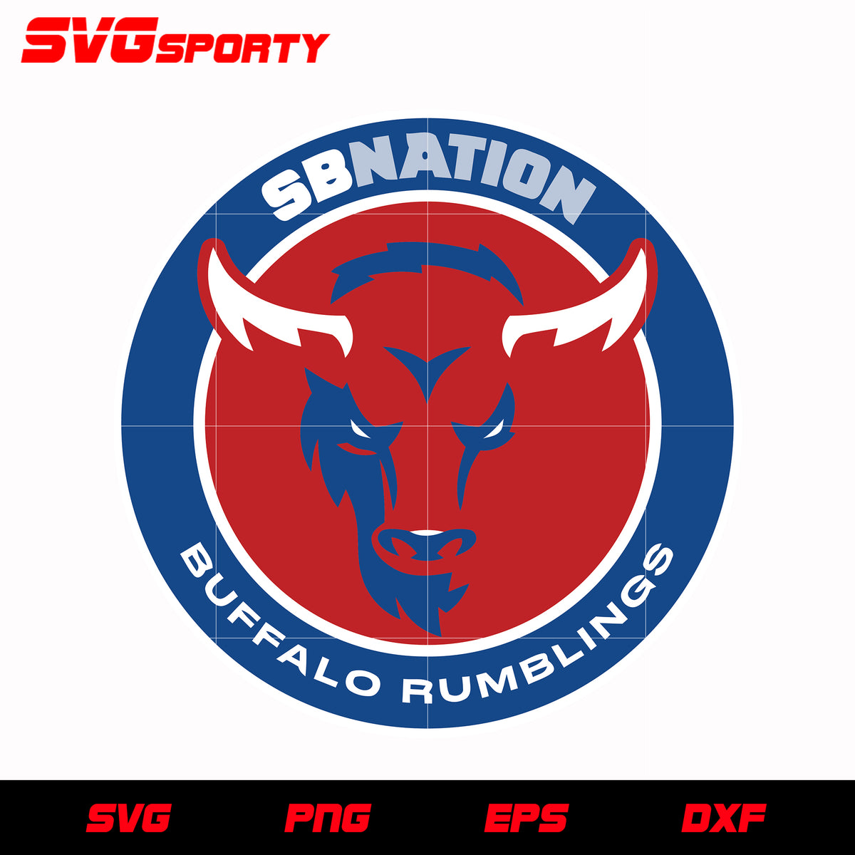 Buffalo Bills logo Digital File (SVG cutting file + pdf+png+dxf)