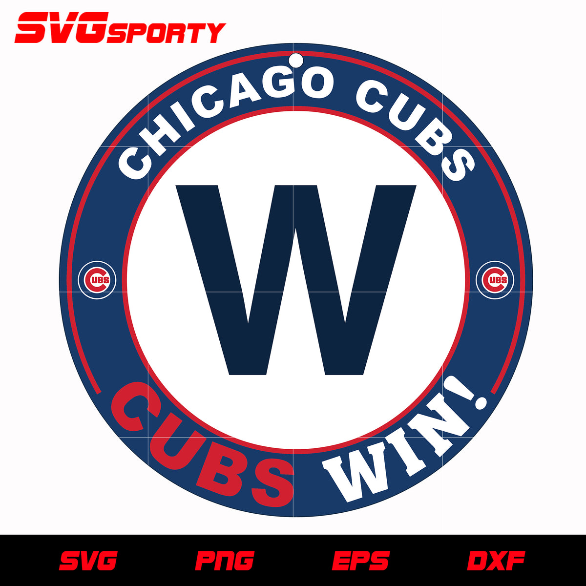 Chicago Cubs Logo SVG