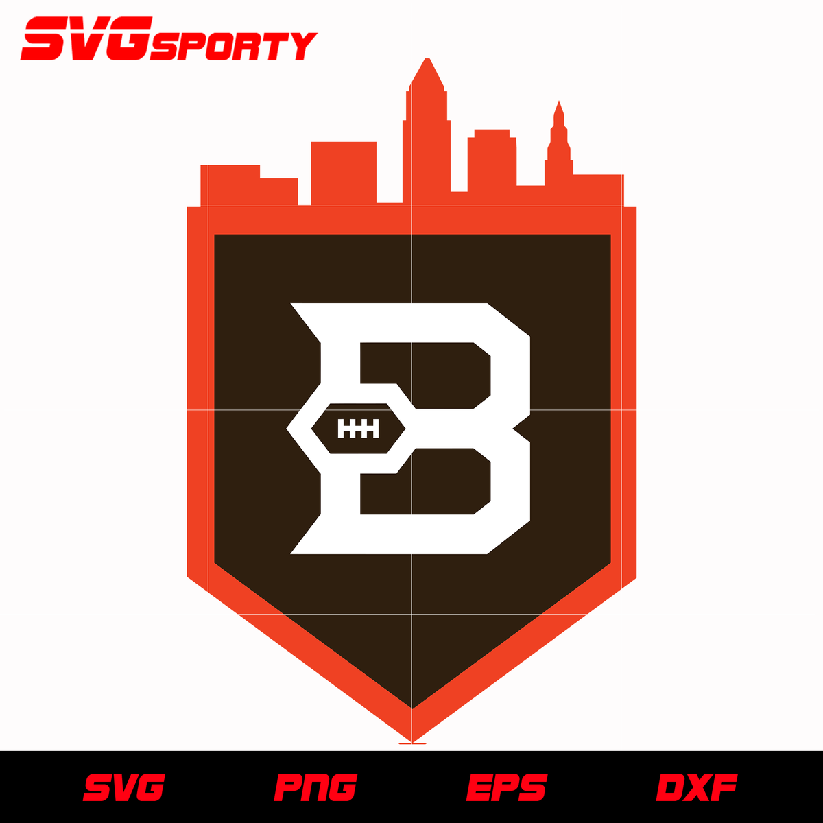 Cleveland Browns Logo SVG Cut File - Free Sports Logo Downloads