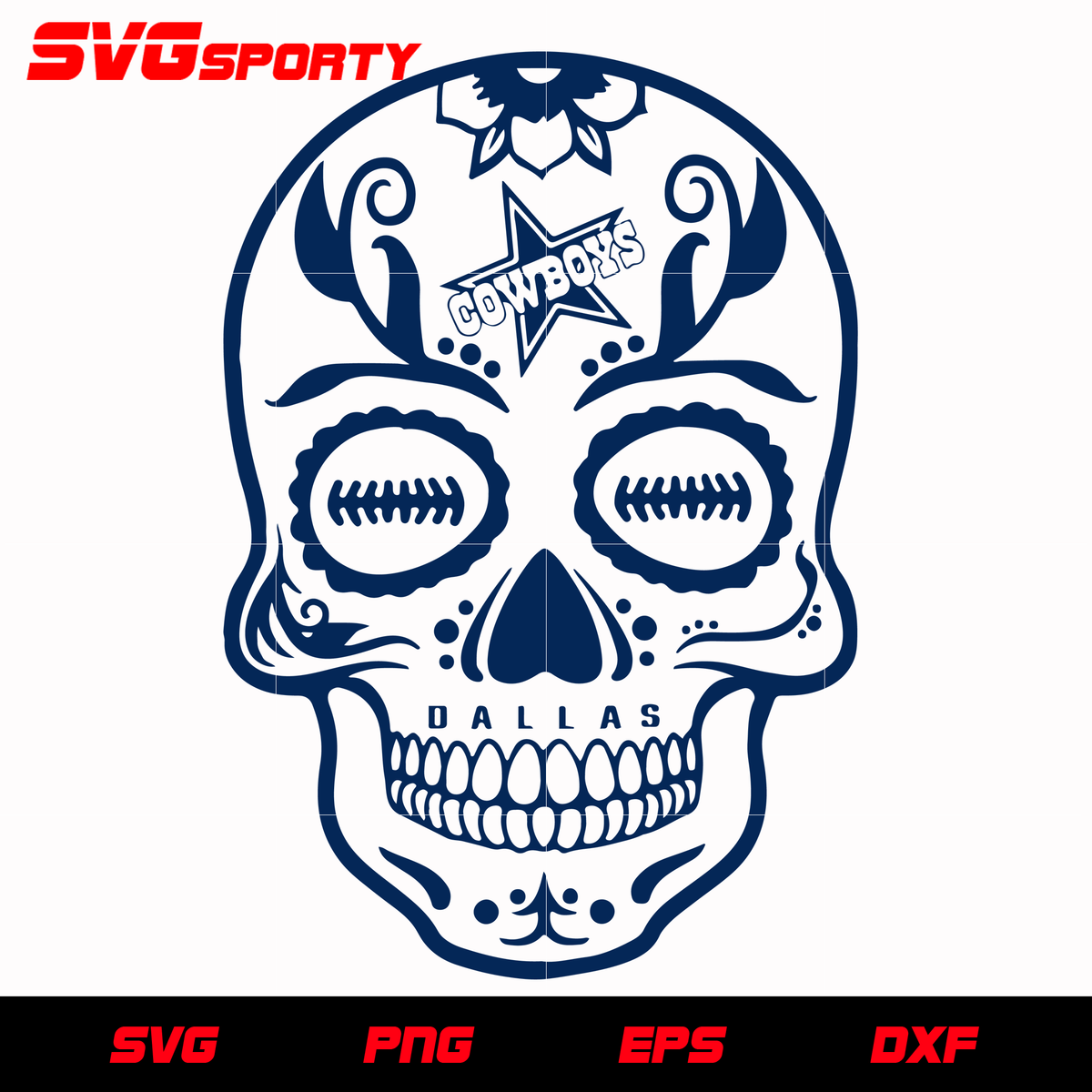 Dallas Cowboys Ball Svg Png online in USA