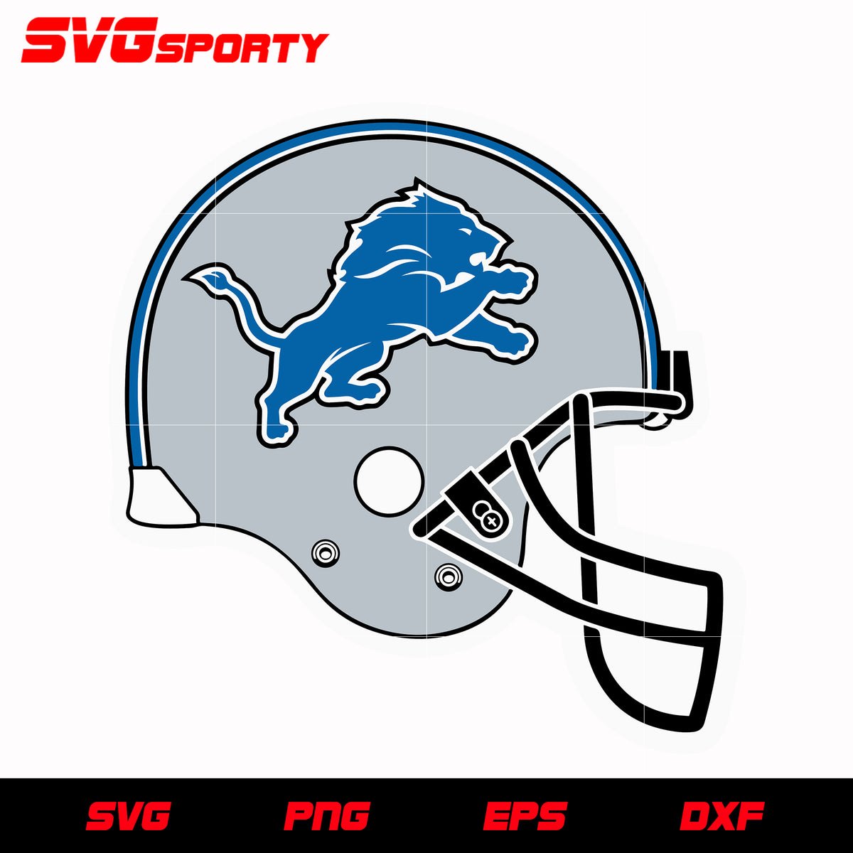 detroit lions football helmet stencil Detroit Lions Helmet svg, nfl svg, eps, dxf, png, digital file – SVG Sporty