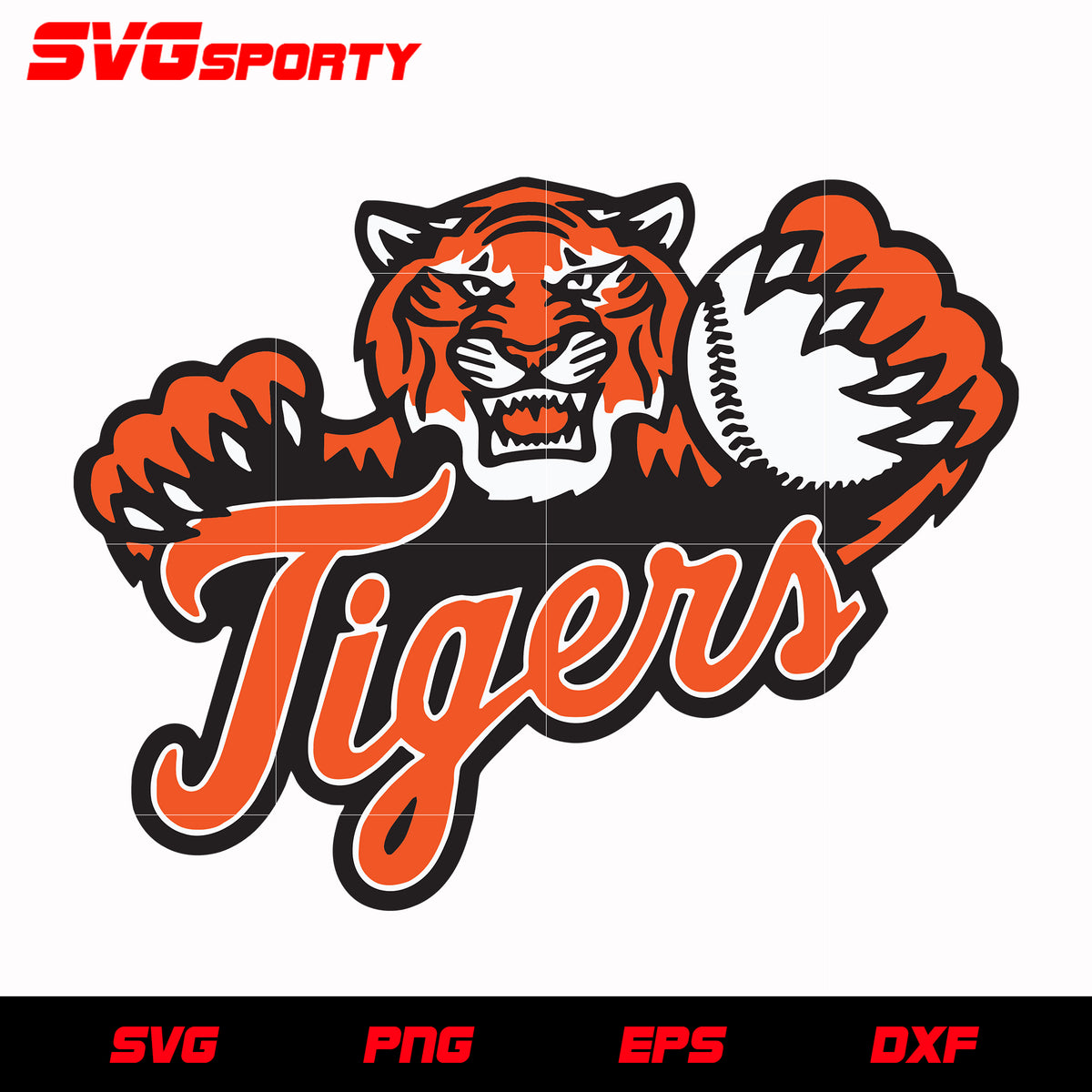 Detroit Tigers No 1 Svg Png online in USA