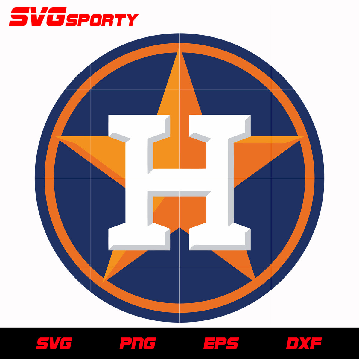 Houston Astros Logo 2 svg, mlb svg, eps, dxf, png, digital file