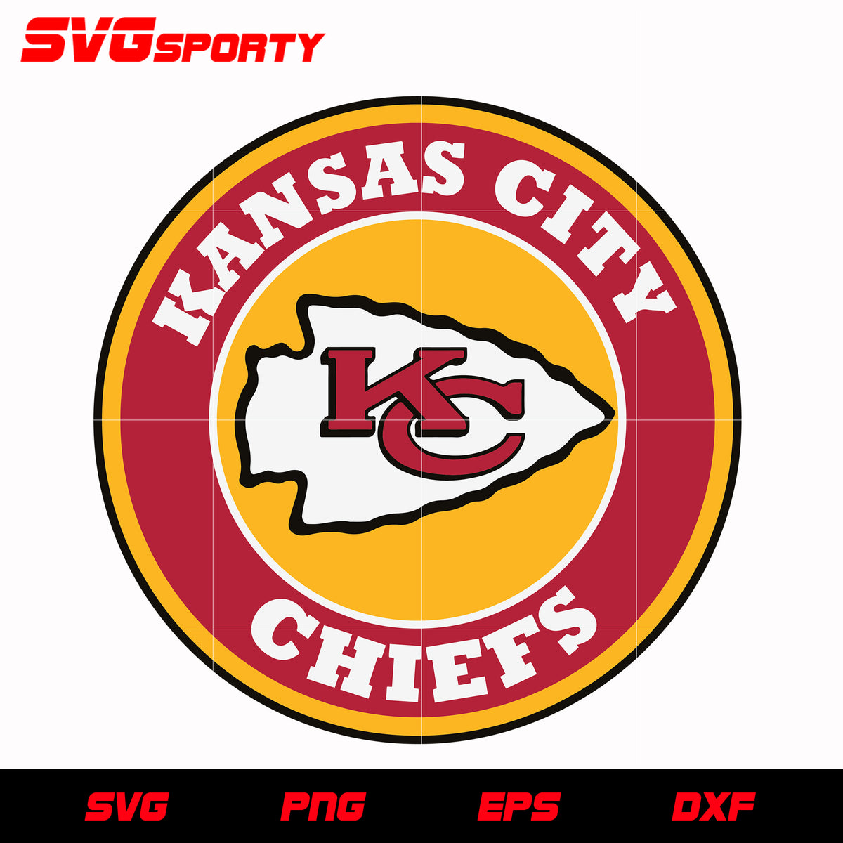 chiefs logo red background