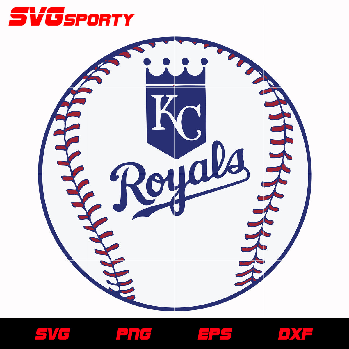Kansas City Royals Baseball svg, mlb svg, eps, dxf, png, digital