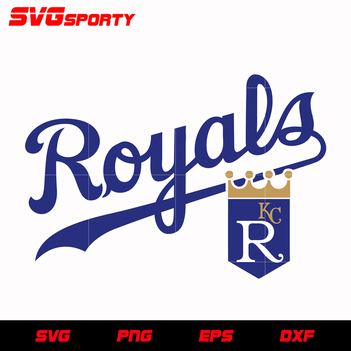 Royals Svg Royals Fan Svg Dxf Shirt Png T-shirts Royals 