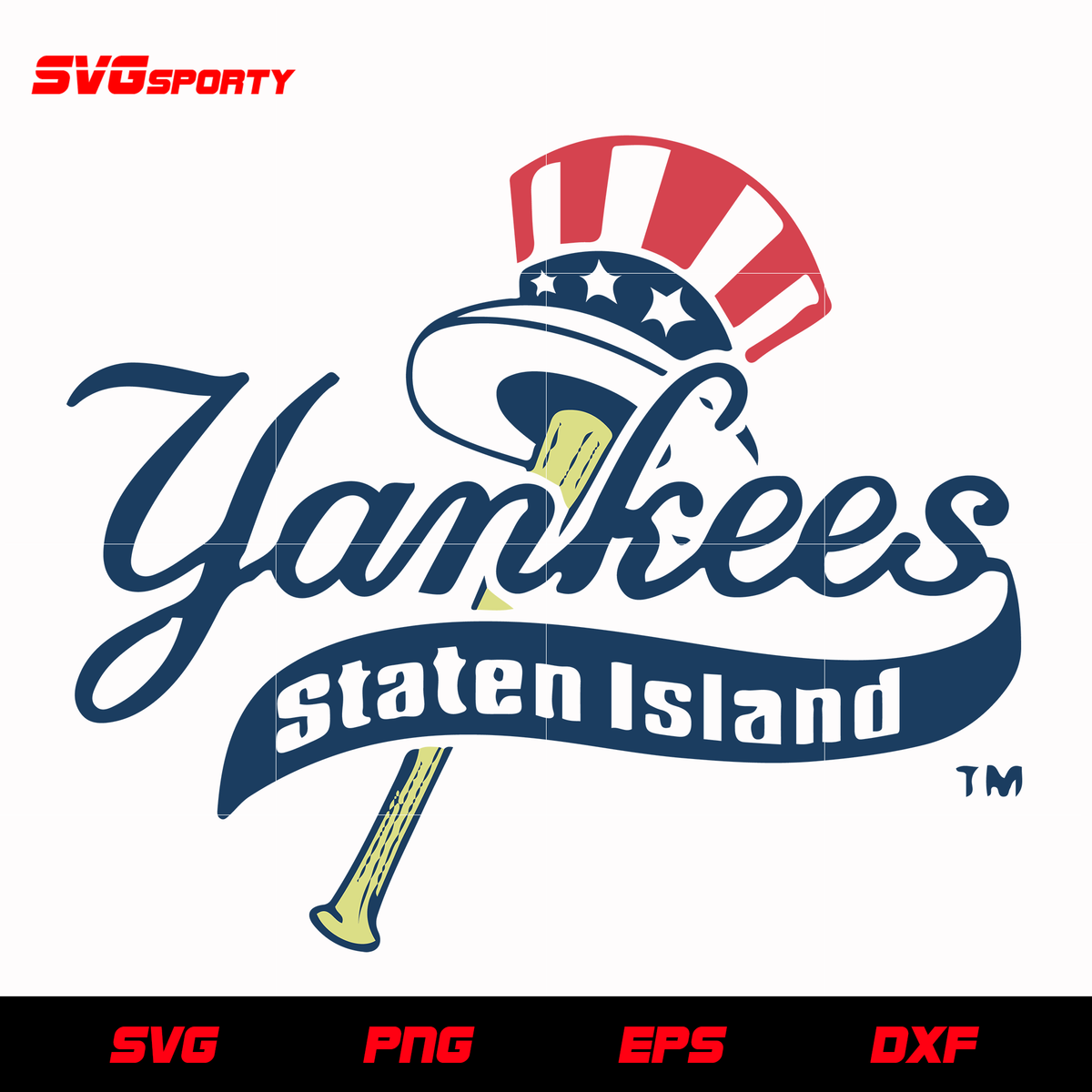 New York Yankees Mickey Svg, Eps, Png, Dxf, Pdf, Baseball SVG files, N