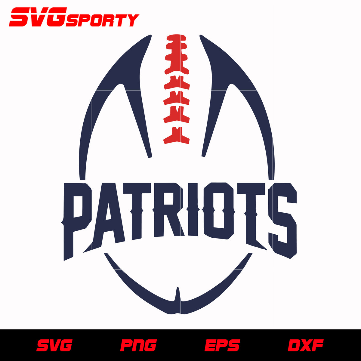 New England Patriots Ball svg, nfl svg, eps, dxf, png, digital file – SVG  Sporty