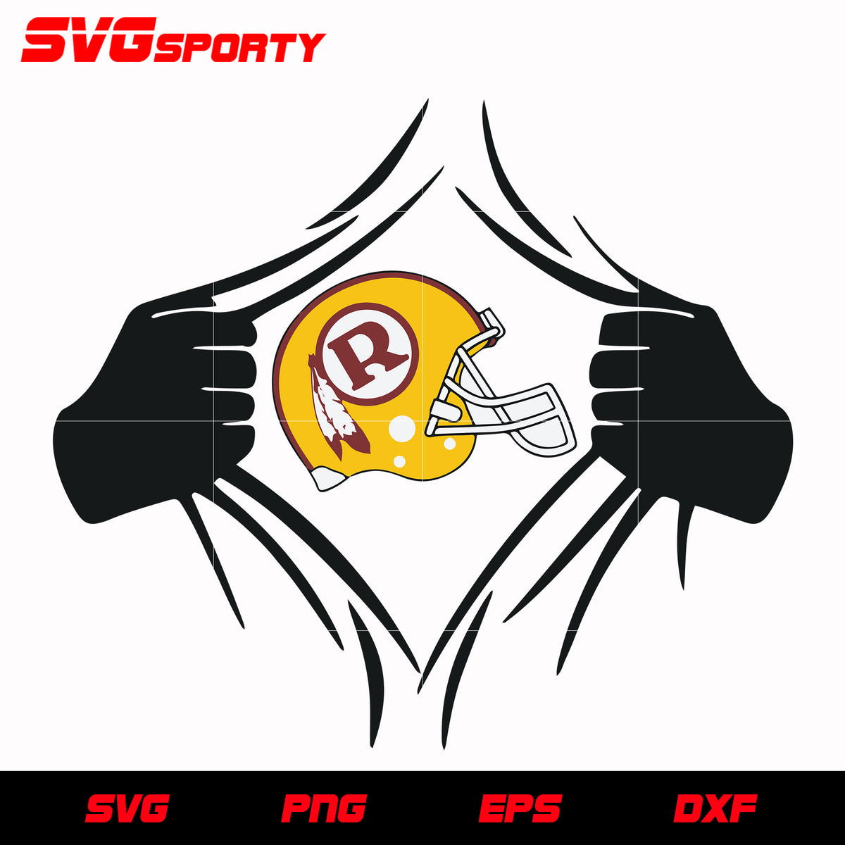 Washington Redskins Logo svg, nfl svg, eps, dxf, png, digital file