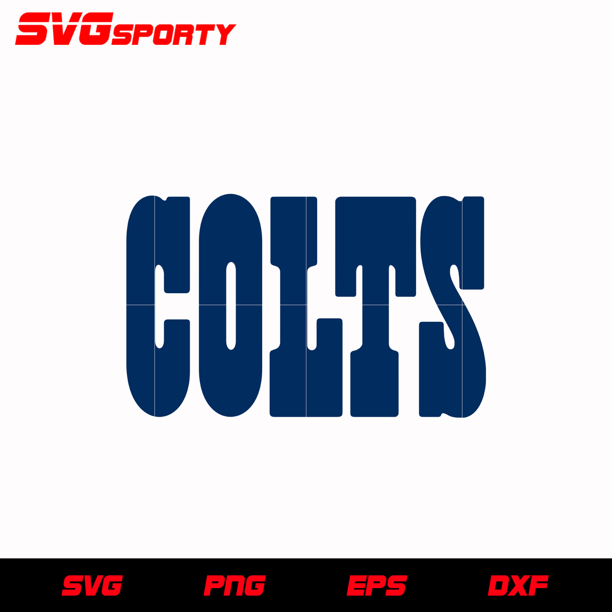 Indianapolis Colts Font Indianapolis Colts Secondary Logo Panel