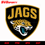 Jacksonville Jaguars Flag Logo svg, nfl svg, eps, dxf, png, digital file