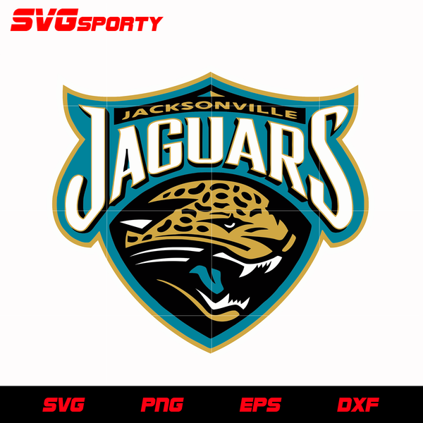 Jacksonville Jaguars Logo,Jacksonville Jaguars Heart NFL Svg Dxf