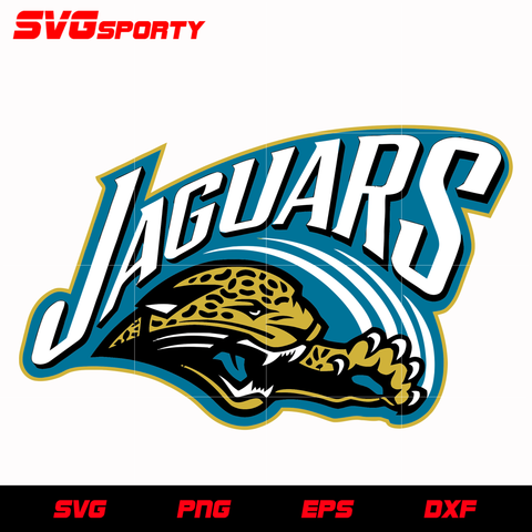 Jacksonville Jaguars Logo 3 svg, nfl svg, eps, dxf, png, digital file