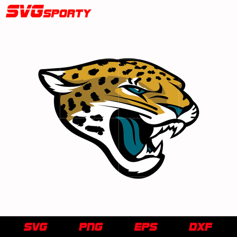 Jacksonville Jaguars Primary Logo svg, nfl svg, eps, dxf, png, digital file