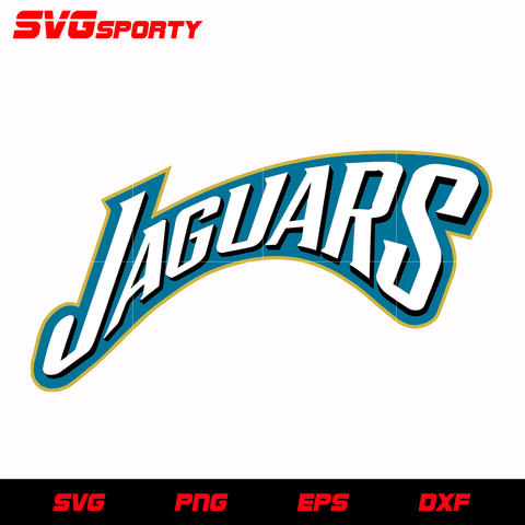 Jacksonville Jaguars Text Logo 2 svg, nfl svg, eps, dxf, png, digital file