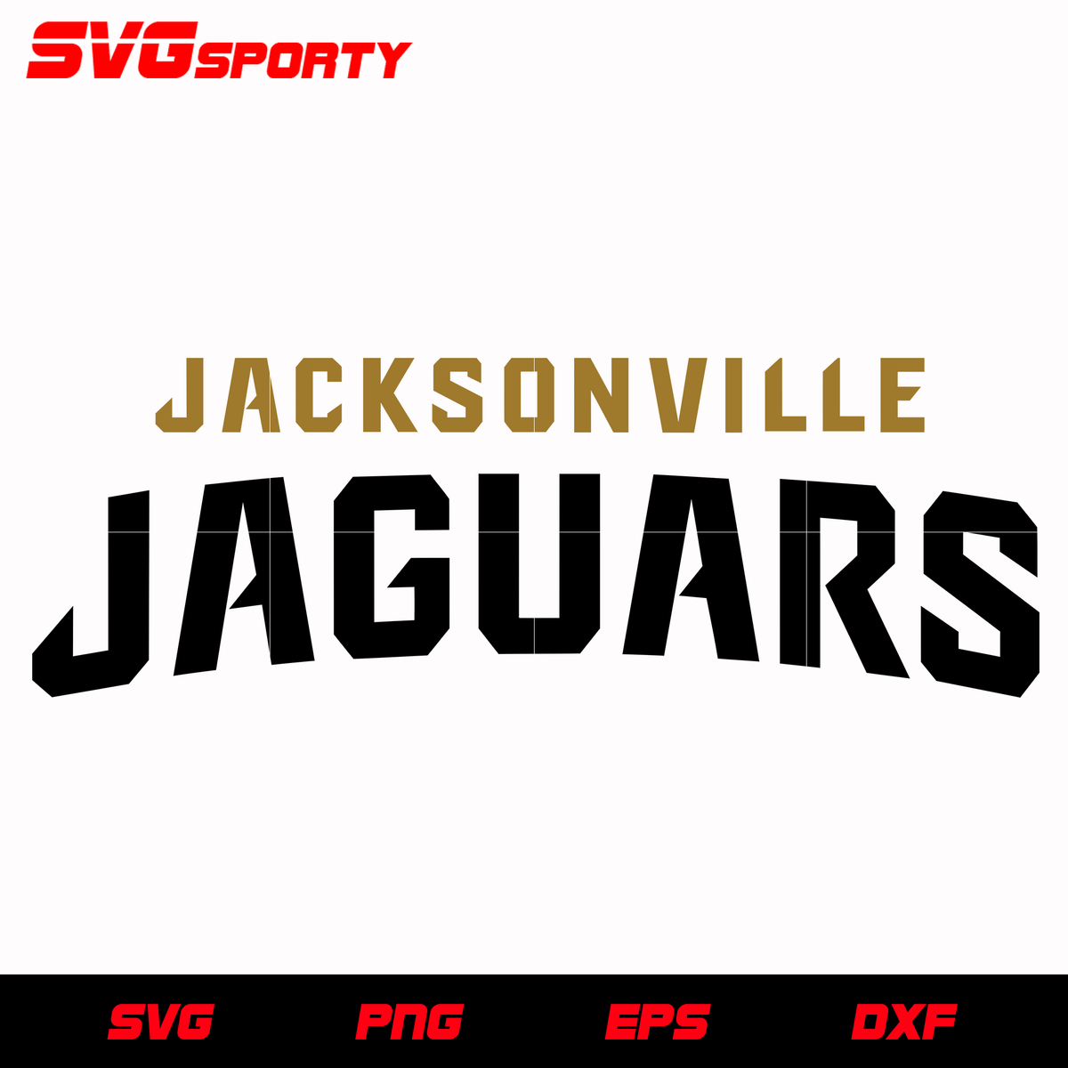 Jacksonville Jaguars Text Logo svg, nfl svg, eps, dxf, png, digital fi ...