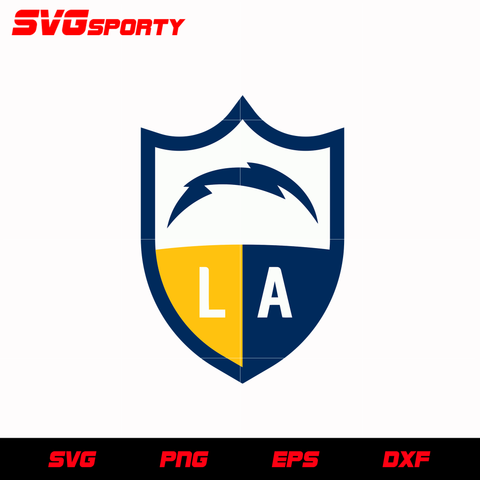 Los Angeles Chargers Football 2 svg, nfl svg, eps, dxf, png, digital file