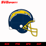 Los Angeles Chargers Helmet svg, nfl svg, eps, dxf, png, digital file