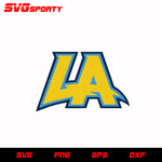 Los Angeles Chargers LA Text Logo 2 svg, nfl svg, eps, dxf, png, digital file