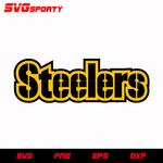 Pittsburgh Steelers Text Logo 2 svg, nfl svg, eps, dxf, png, digital file