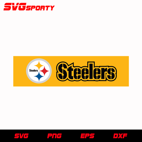 Pittsburgh Steelers Logo svg, nfl svg, eps, dxf, png, digital file