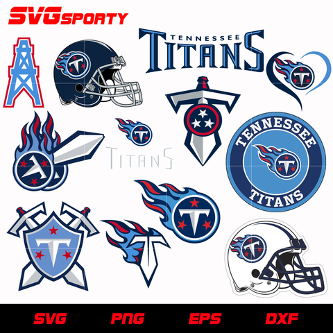 Nfl Dxf Files Tennessee Titans - NFL Football Team vector in the SVG file format for ...