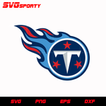 Tennessee Titans Primary Logo svg, nfl svg, eps, dxf, png, digital file