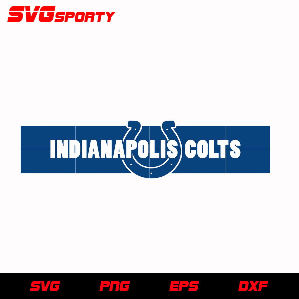 Indianapolis Colts Text Logo 2 svg, nfl svg, eps, dxf, png, digital fi ...