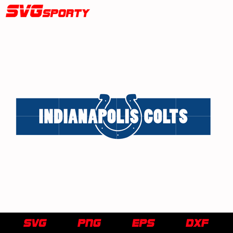 Indianapolis Colts Text Logo 2 svg, nfl svg, eps, dxf, png, digital file