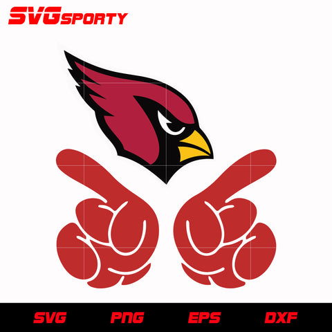Arizona Cardinals No.1 svg, nfl svg, eps, dxf, png, digital file