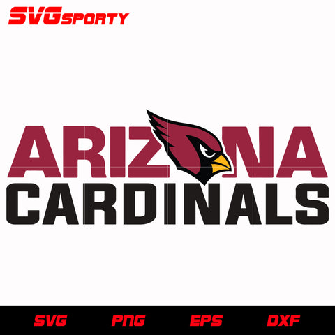 Arizona Cardinals Text Logo 3 svg, nfl svg, eps, dxf, png, digital fil ...