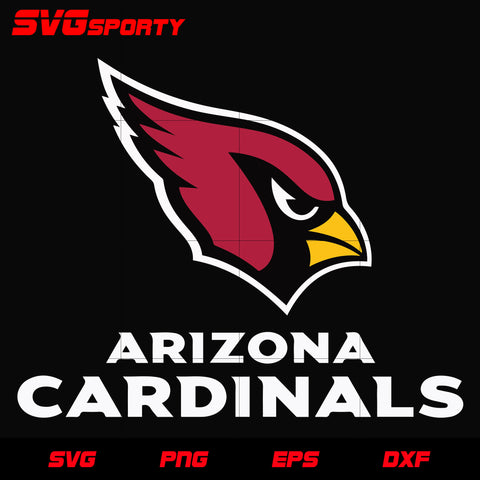 Arizona Cardinals Text Logo svg, nfl svg, eps, dxf, png, digital file