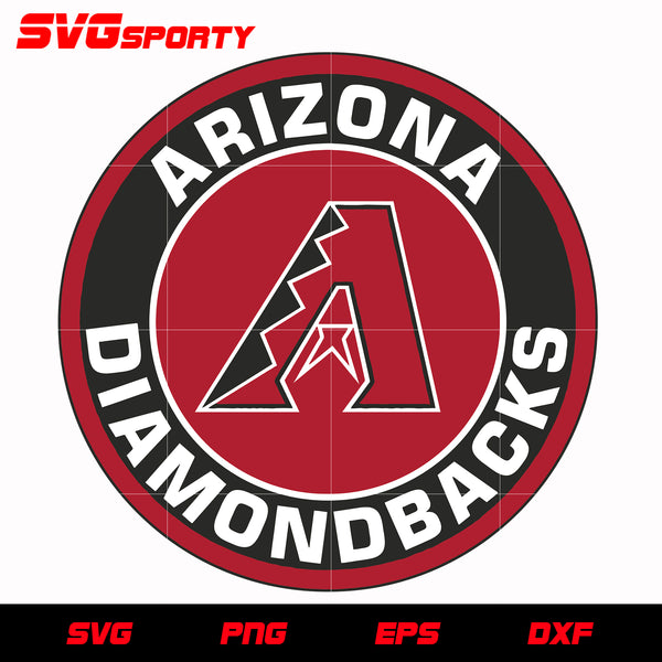 Arizona Diamondbacks Snake Logo svg, mlb svg, eps, dxf, png