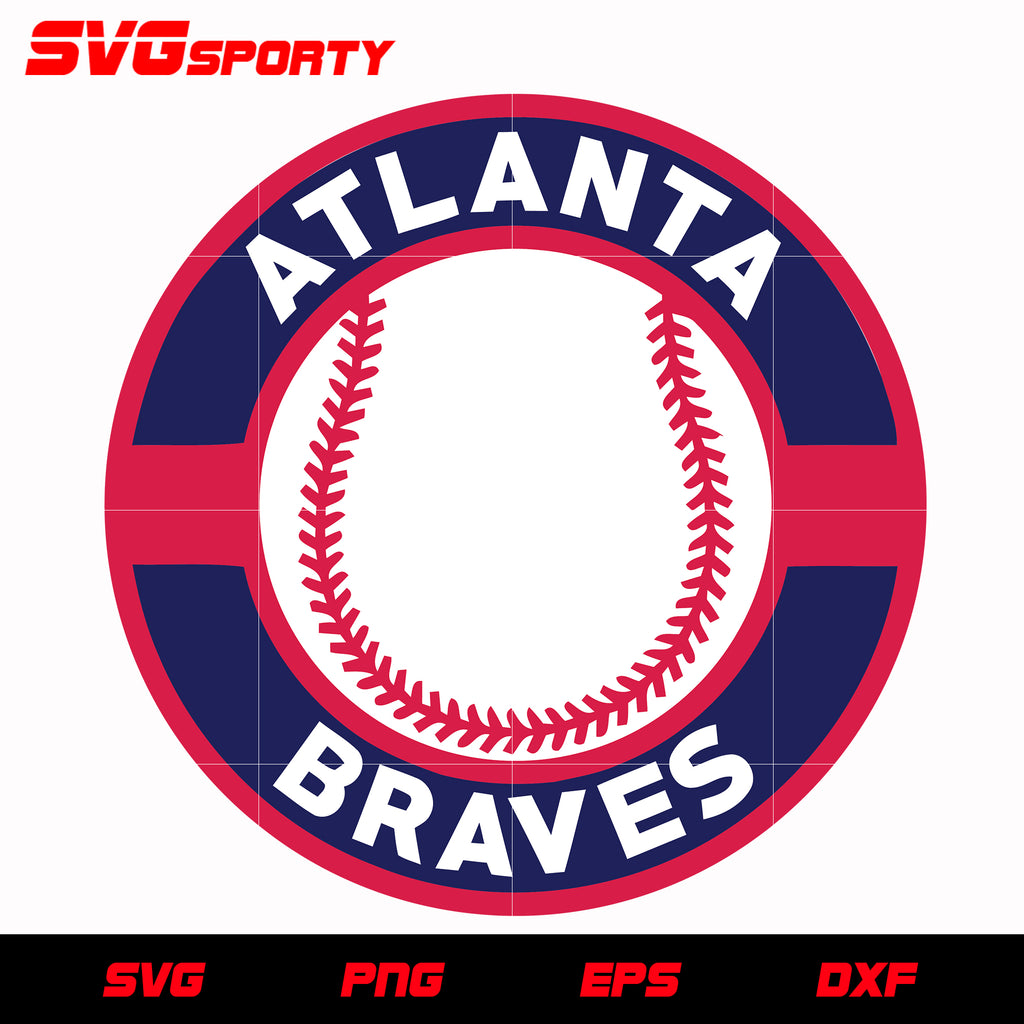 Atlanta Braves Baseball svg, mlb svg, eps, dxf, png, digital file for – SVG  Sporty