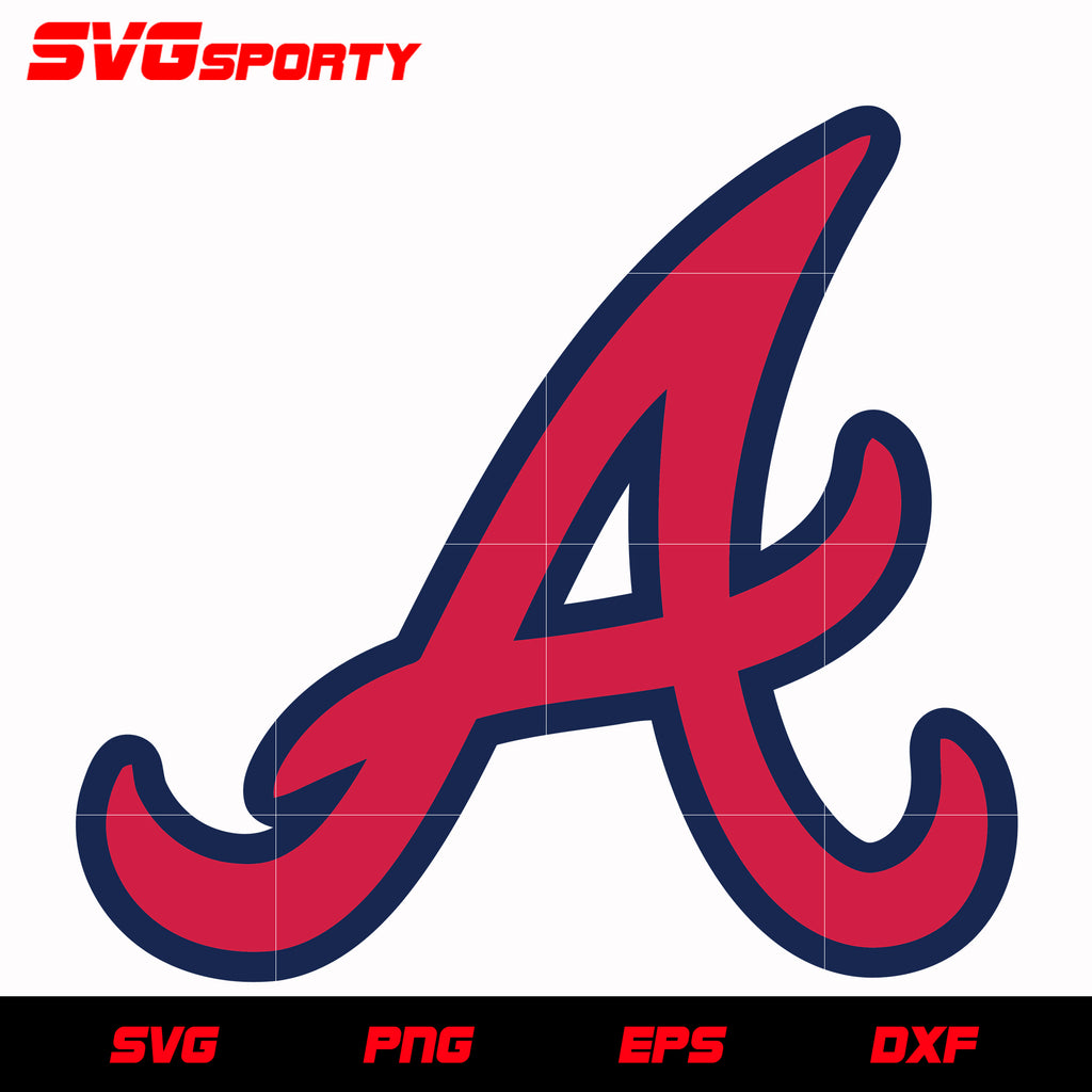 Atlanta Braves Primary Logo svg, mlb svg, eps, dxf, png, digital file – SVG  Sporty