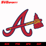 Atlanta Braves Primary Logo svg, mlb svg, eps, dxf, png, digital file for cut