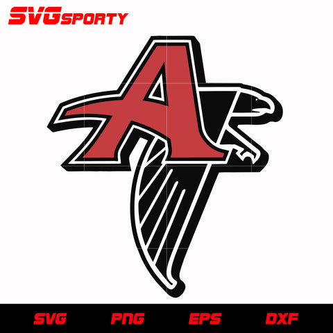 Atlanta Falcons Logo 2 svg, nfl svg, eps, dxf, png, digital file