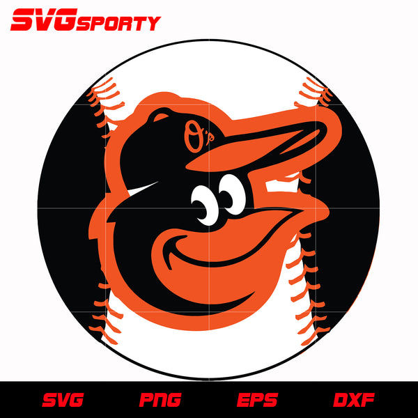 Baltimore Orioles SVG File – Vector Design in, Svg, Eps, Dxf, and Jpeg  Format for Cricut and Silhouette, Digital download – SVG Shop