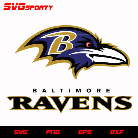 Baltimore Ravens Football Logo svg, nfl svg, eps, dxf, png, digital file