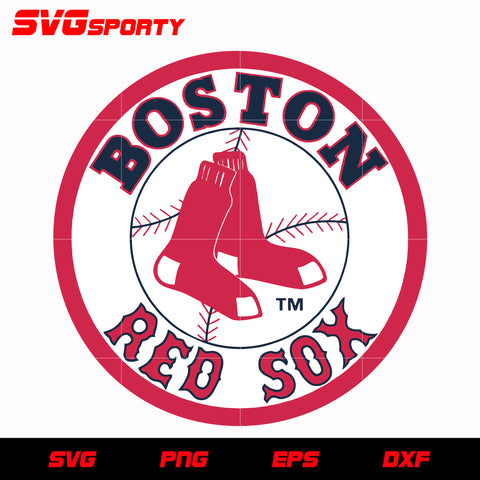 Boston Redsox Baseball svg, mlb svg, eps, dxf, png, digital file for cut