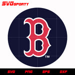 Boston Redsox Circle Logo svg, mlb svg, eps, dxf, png, digital file for cut