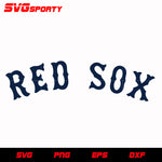 Boston Redsox Text Logo svg, mlb svg, eps, dxf, png, digital file for cut