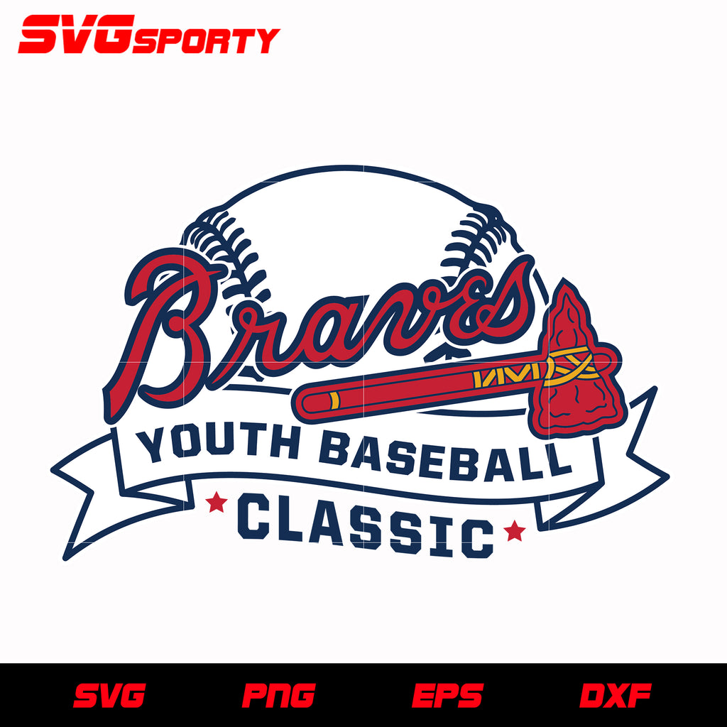 Atlanta Braves Logo svg, mlb svg, eps, dxf, png, digital file for