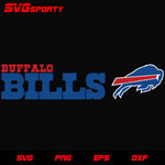 Buffalo Bills Text Logo svg, nfl svg, eps, dxf, png, digital file