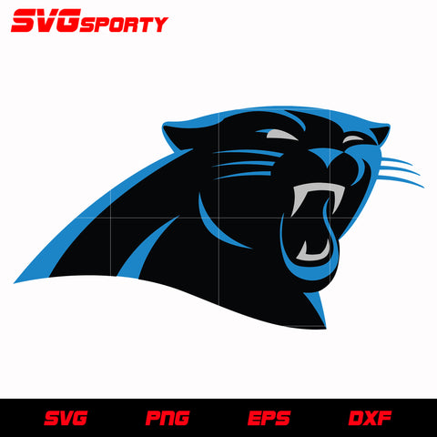 Carolina Panthers Mascot Logo svg, nfl svg, eps, dxf, png, digital file